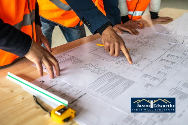 See if you need a party wall agreement for building along boundary line Hythe