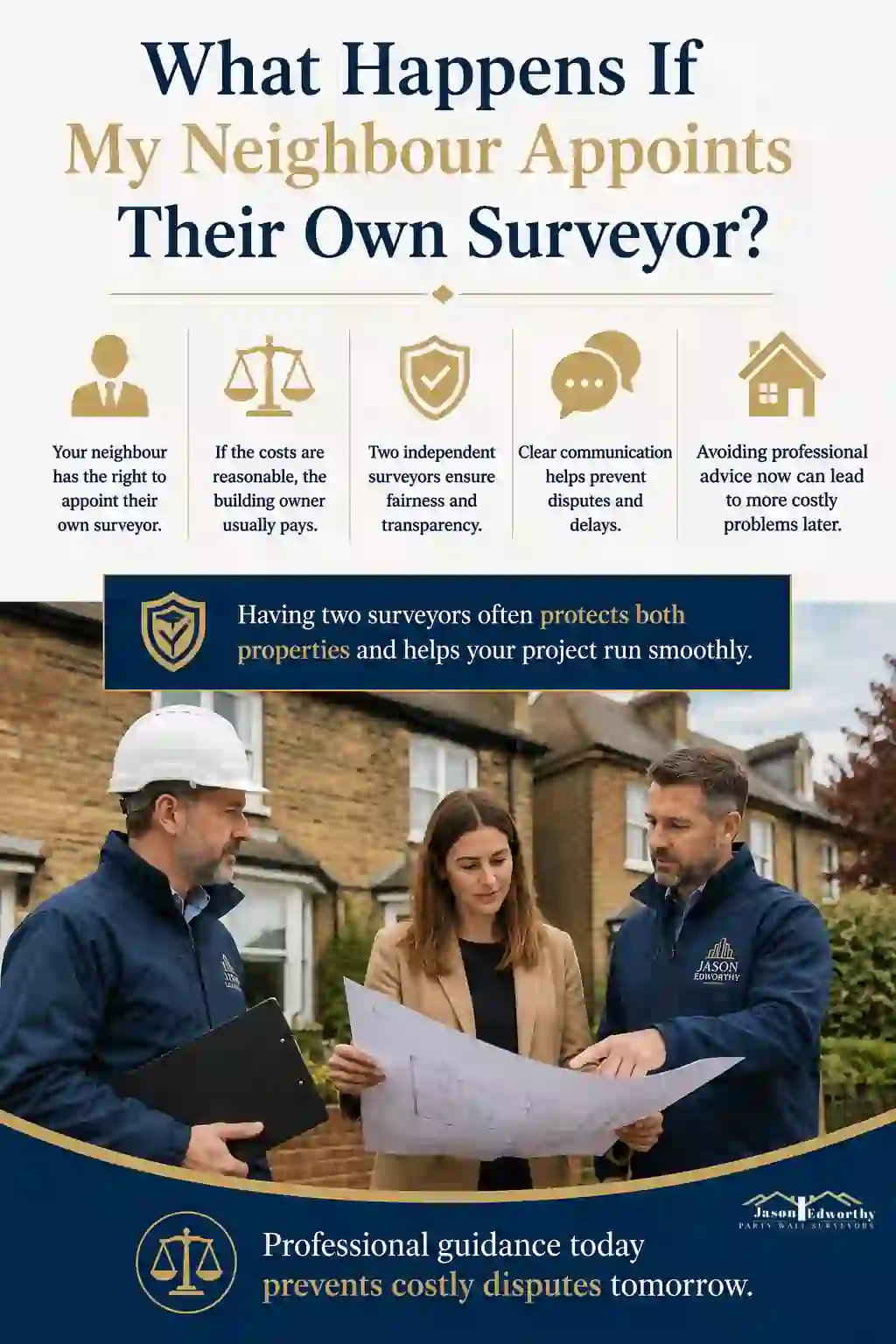 What Happens If My Neighbour Appoints Their Own Surveyor Hythe?