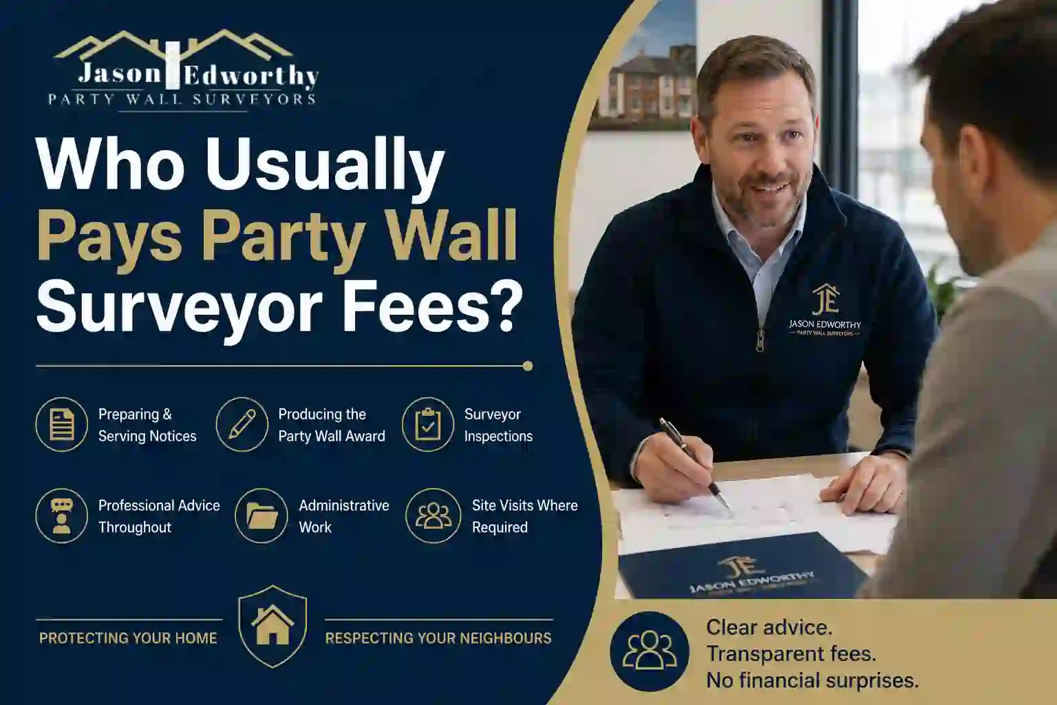 Who Usually Pays Party Wall Surveyor Fees Hythe?